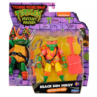 TMNT Mutant Mayhem Movie Beach Bum Mikey Figure 83269