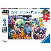 Ravensburger Star Wars Grogu Moments 3x49pc Puzzle RB05241