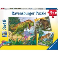 Ravensburger Primeval Ruler 3x49pc Puzzle RB09358