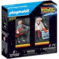 Playmobil Back To The Future Marty Mcfly & Dr. Emmett Brown 70459 **
