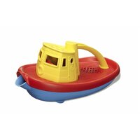 Green Toys Tug Boat 100% Recycled Plastic Assorted Colours One Supplied GY014